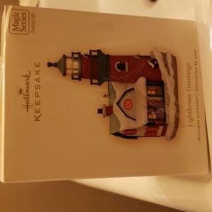 Hallmark Keepsake Ornament Lighthouse Greetings 12th in Series 2008